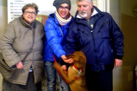 Ernesto con la nuova famiglia